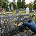 🪦Golden Tombstone Marker Pen for Restoring Faded Grave Inscriptions