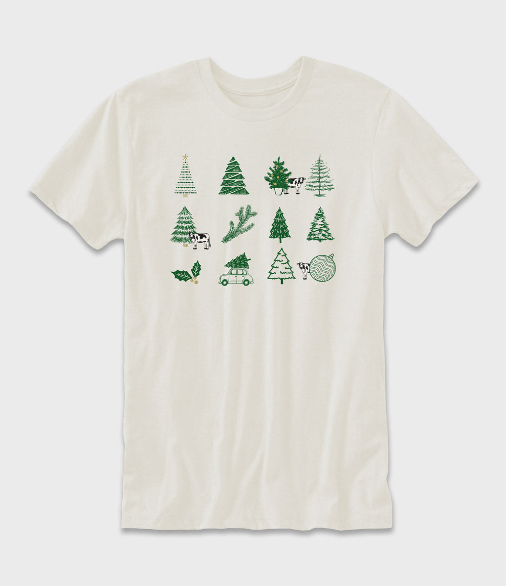 Dairy Christmas Graphic T-Shirt