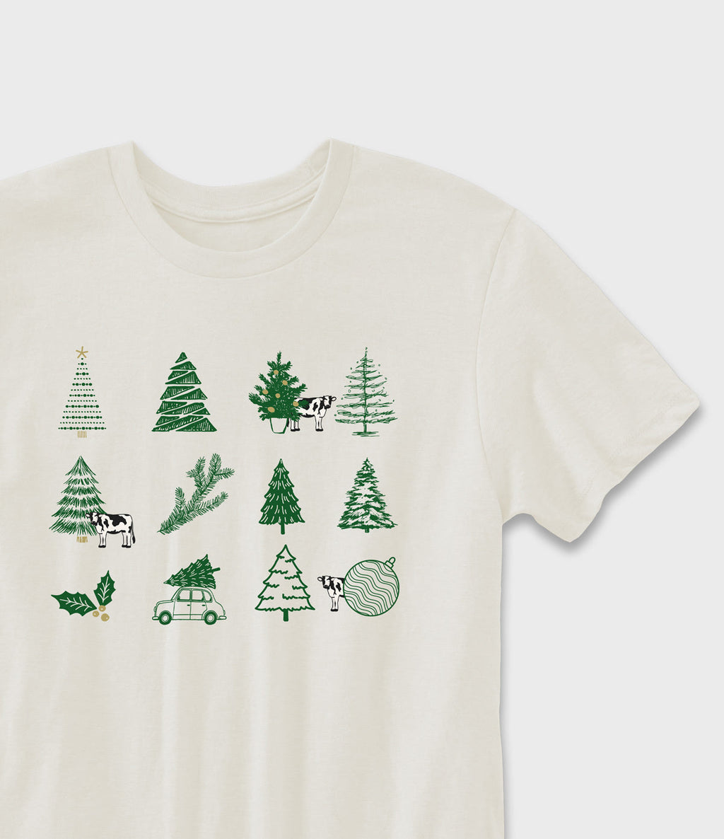 Dairy Christmas Graphic T-Shirt