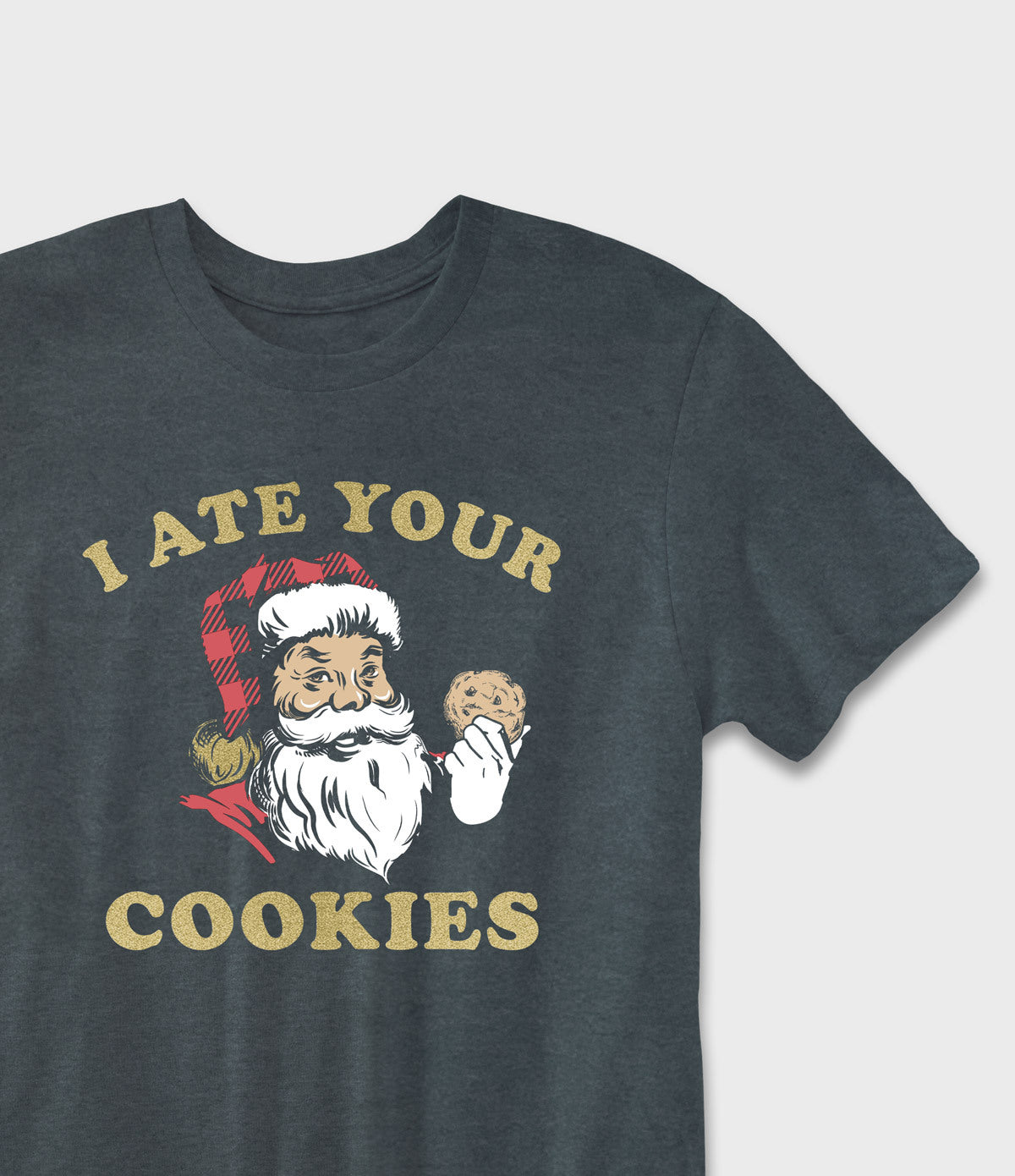 Flannel Claus Graphic T-Shirt