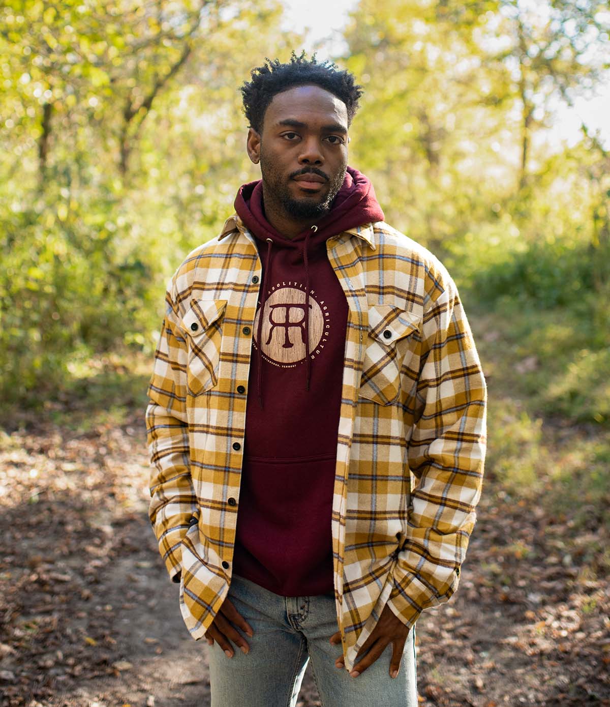 Men's Classic Flannel Shirt - Rokeby Gold