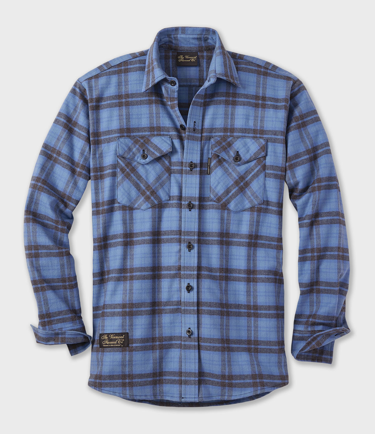 Men's Classic Flannel Shirt - Starry Night