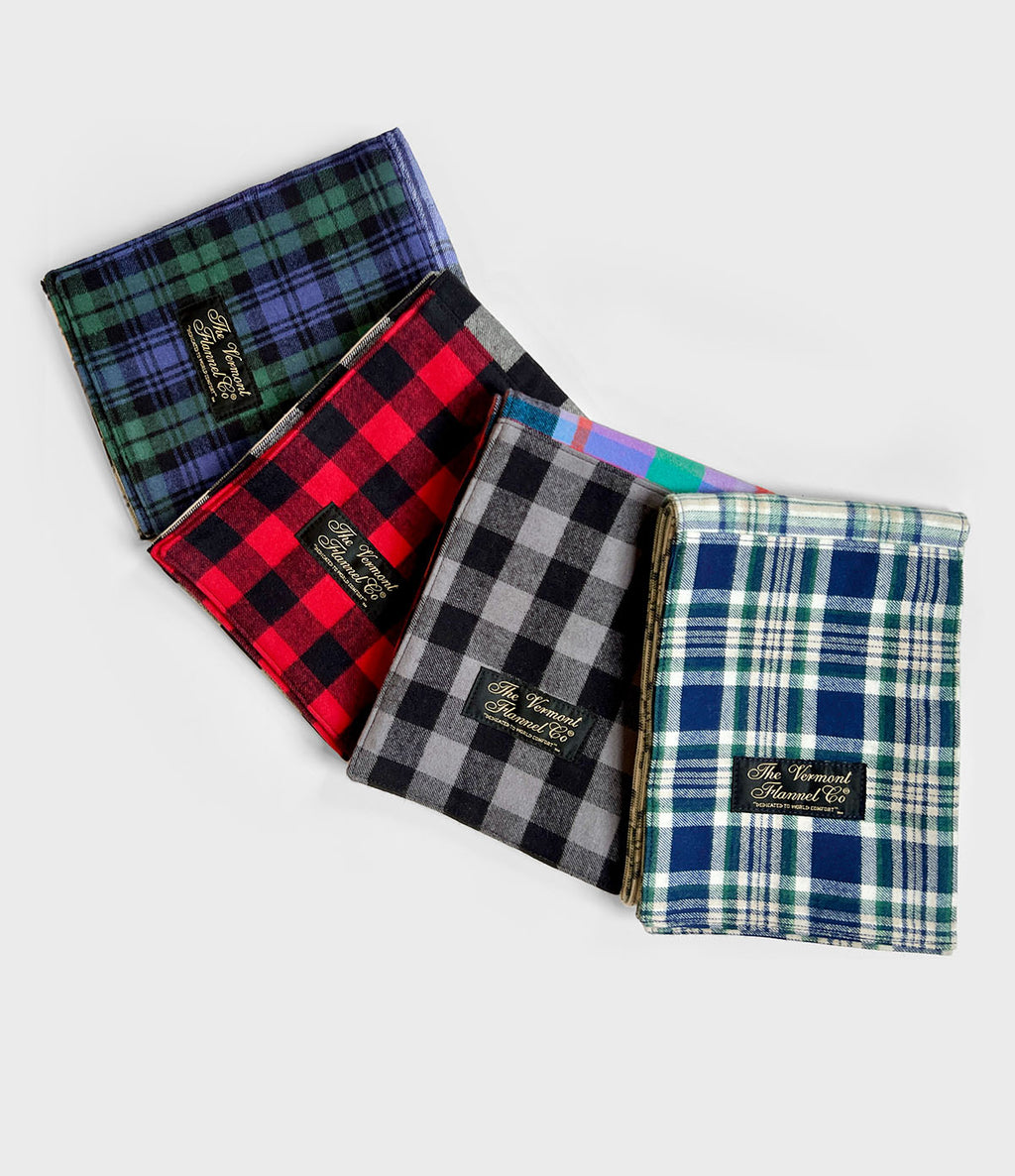 Pattern Block Scarf - Upcountry Check / Red Buffalo