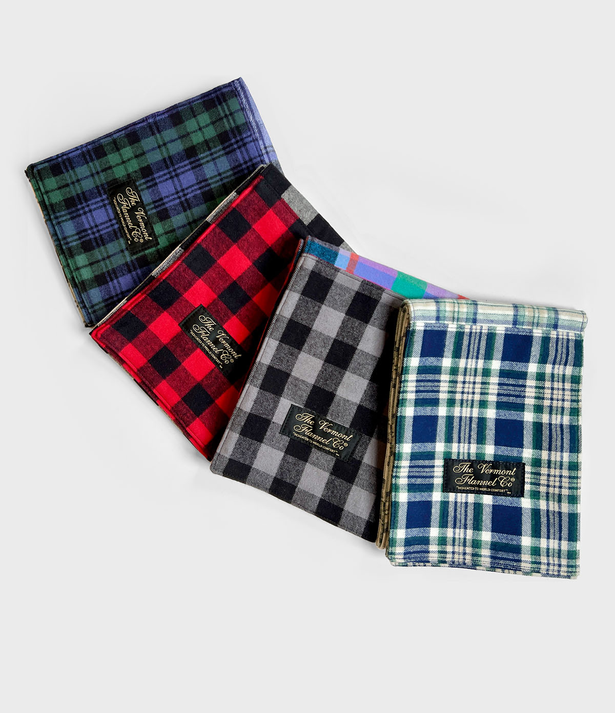 Pattern Block Scarf - Upcountry Check / Red Buffalo