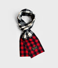 Pattern Block Scarf - Upcountry Check / Red Buffalo