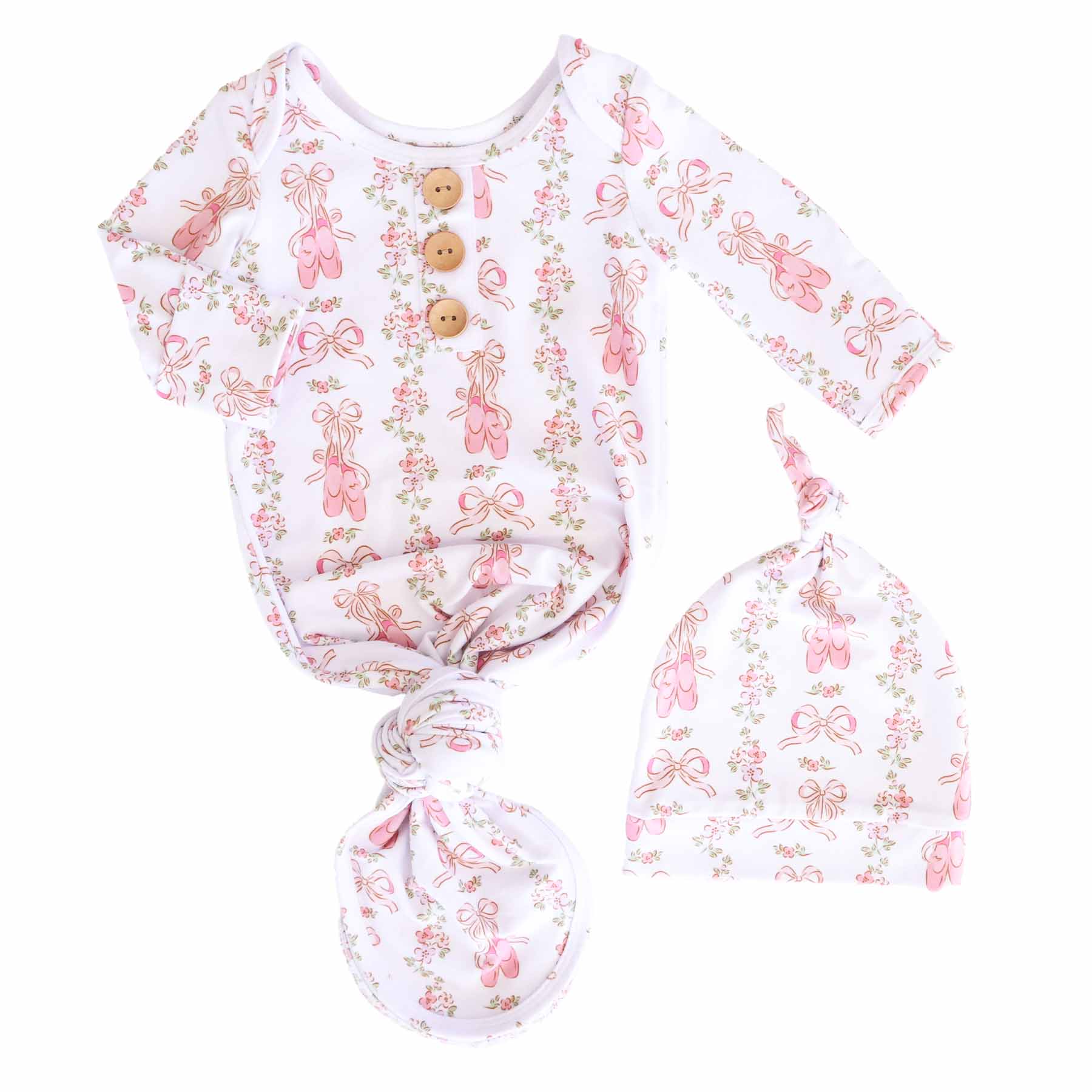 Printed Knot Gowns for Girls | Best Sellers