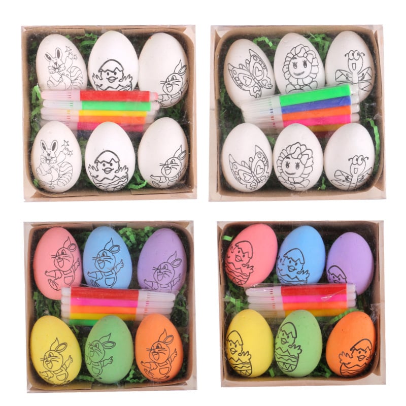 DIY hand-painted Easter eggs🥚